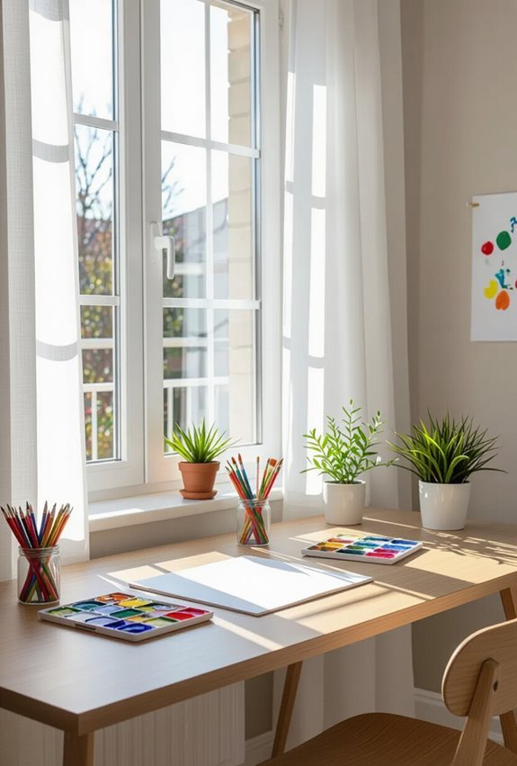 personalized themed study space