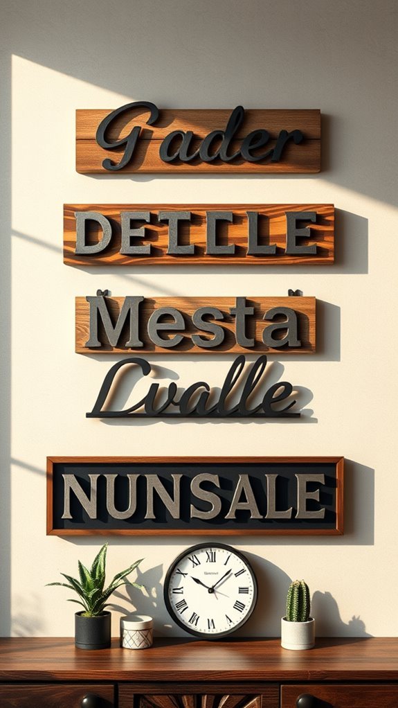personalized wall decor options