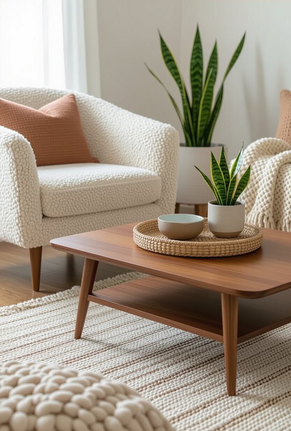 pet friendly mid century boho materials