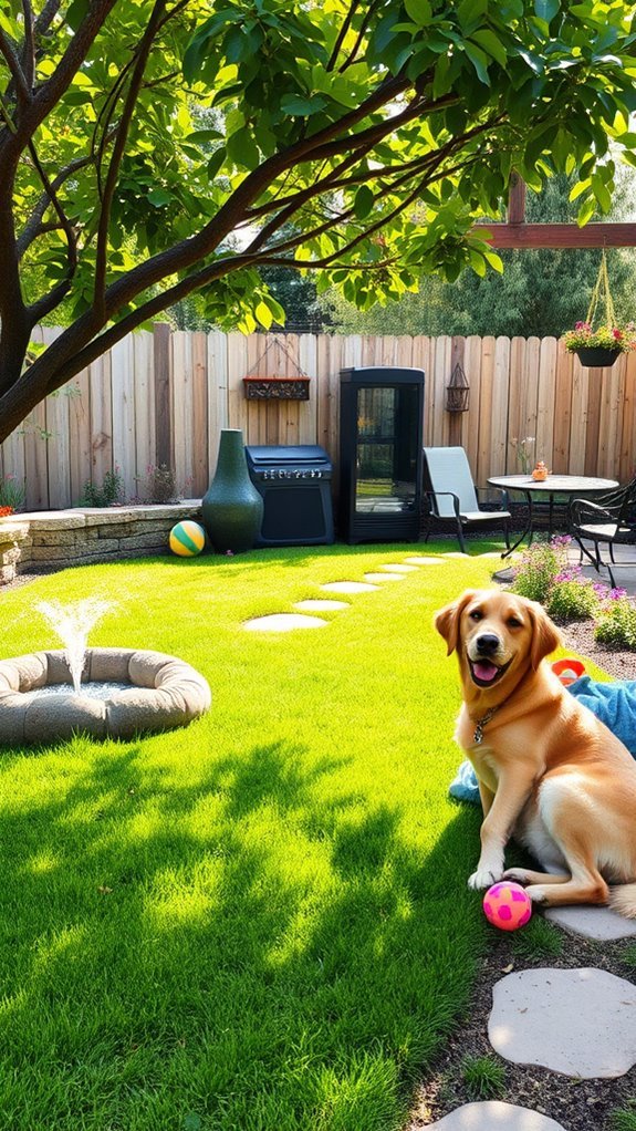 pet safe backyard design ideas