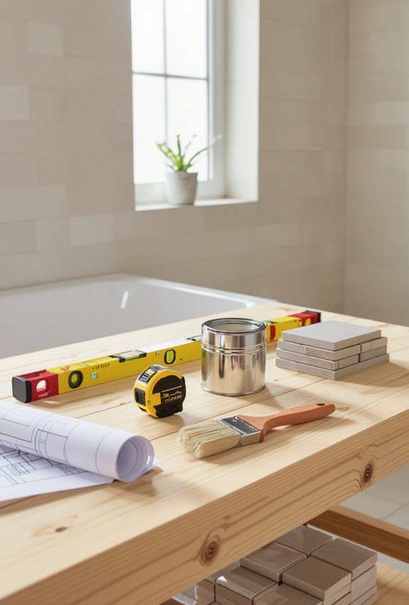phased bathroom remodel budgeting