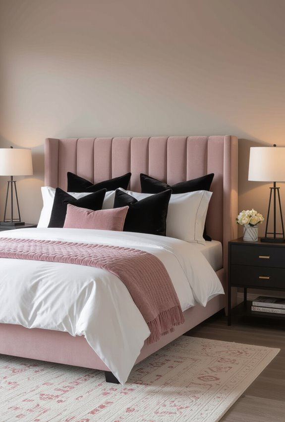 pink elegance meets boldness