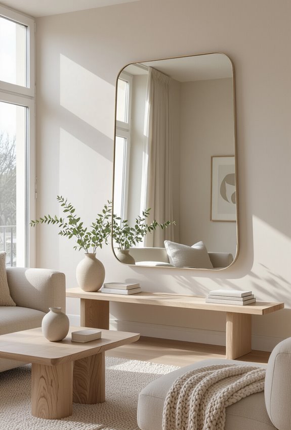 place mirror opposite window