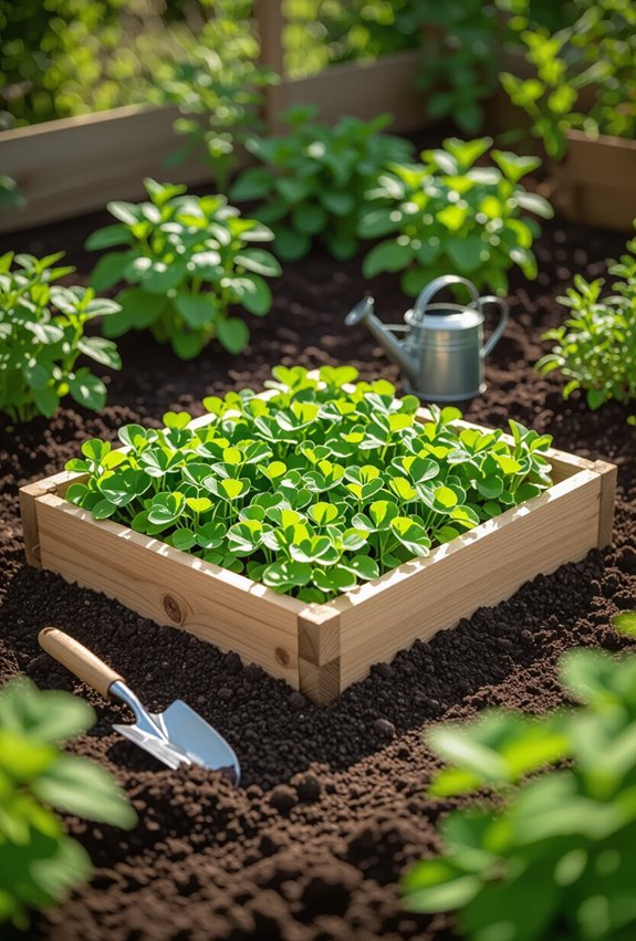 plant fast growing nitrogen fixing covercrops
