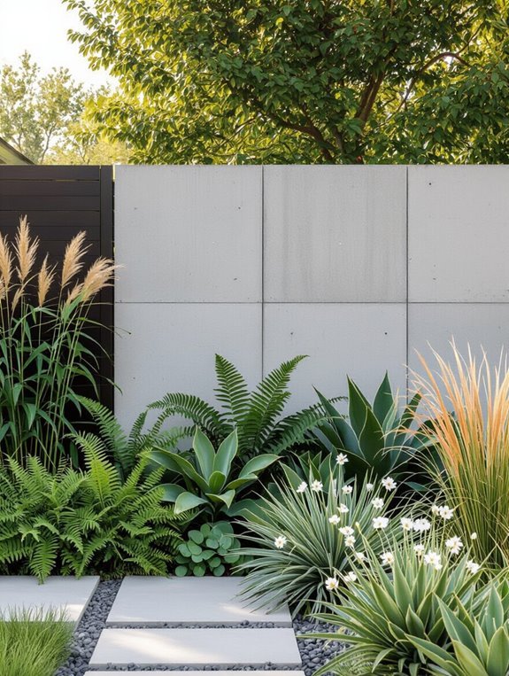 plants and decor enhance fences