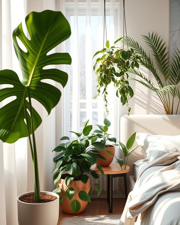 plants for bedroom lighting