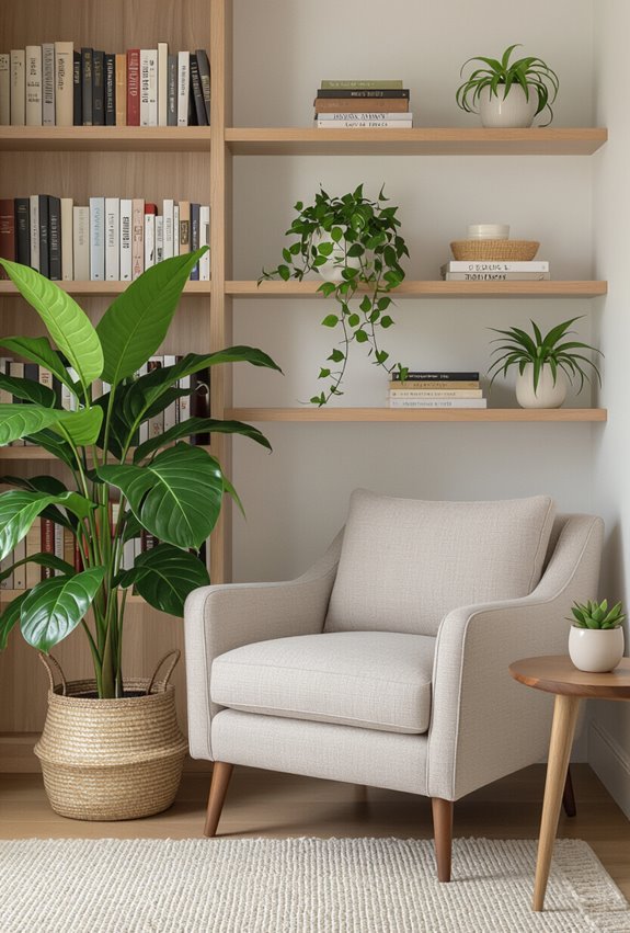 plants rug cozy purifying