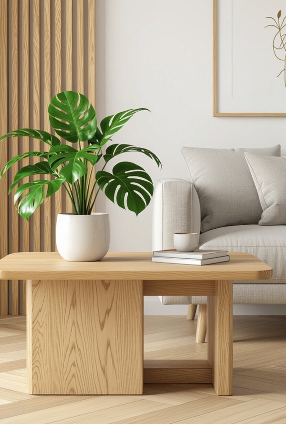 plants wood reclaimed warmth