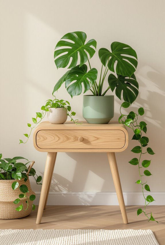 plants wood warmth glow
