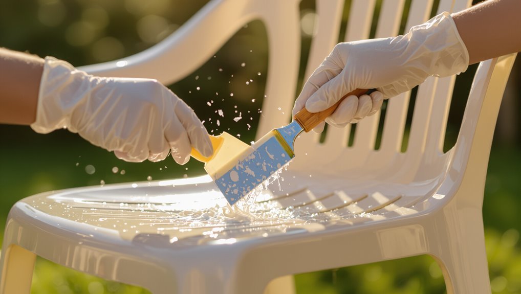plastic safe scraping techniques