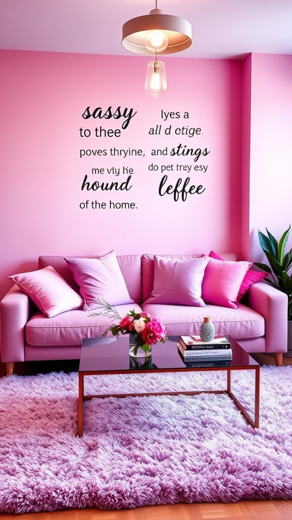 playful and bold decor