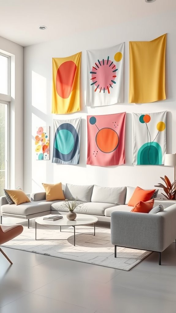 playful and colorful decor