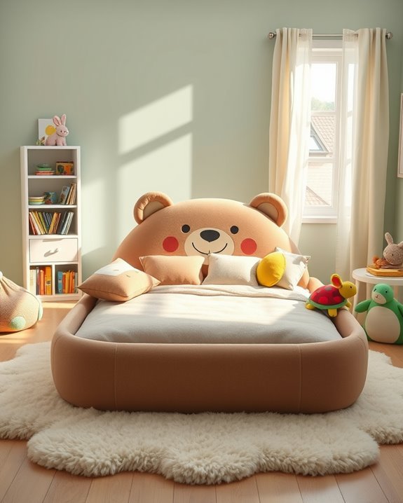 playful animal themed beds