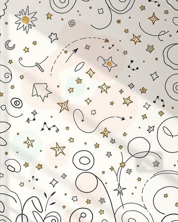 playful creative wall art