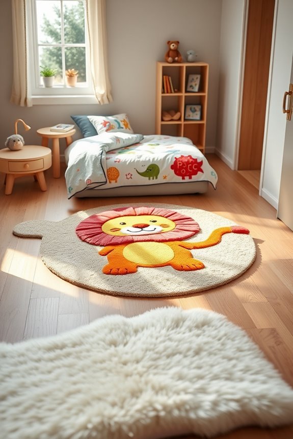 playful educational themed rugs