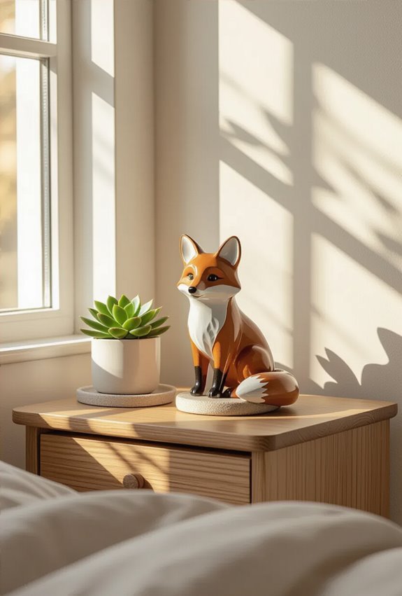 playful miniature animal figurines