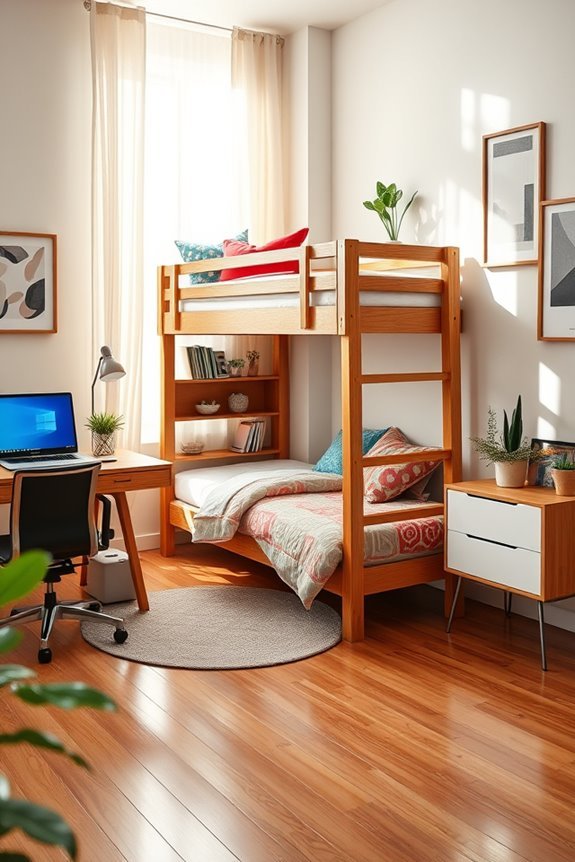 playful multi level workspace design