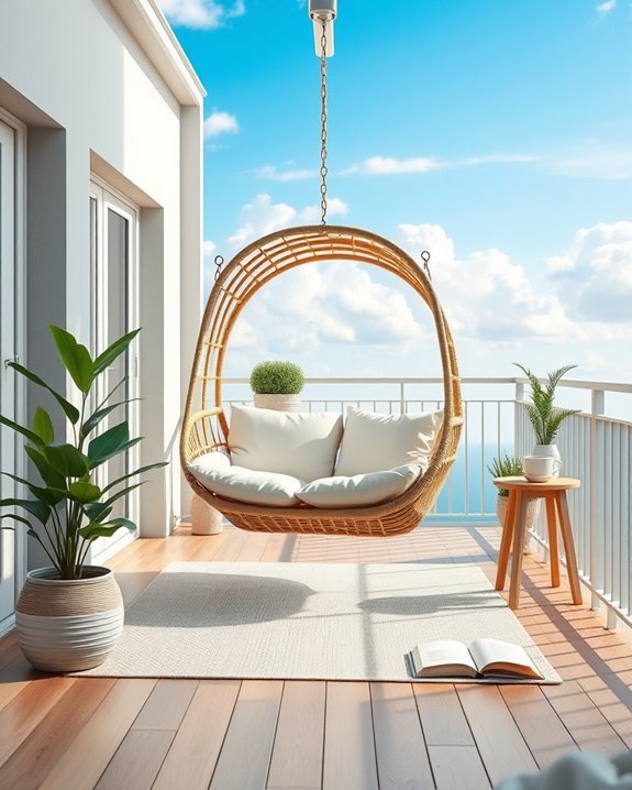 playful outdoor relaxation chairs