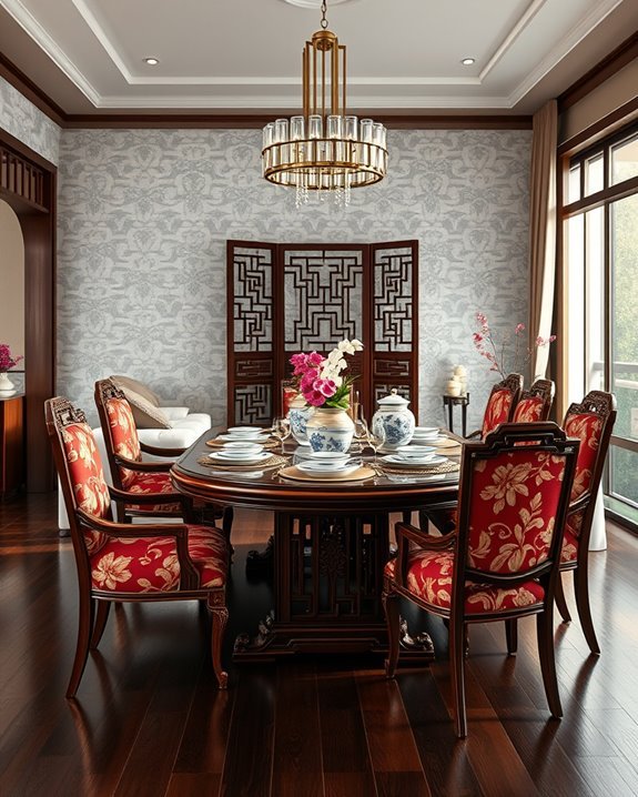 playful patterns enhance dining