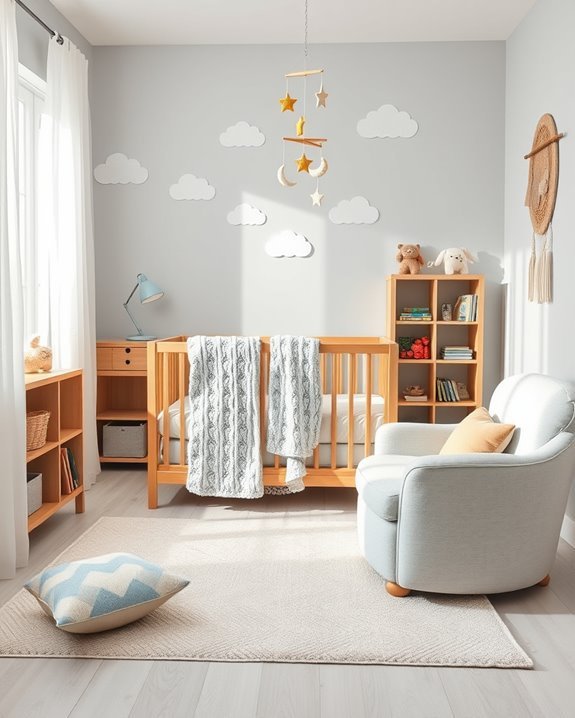 playful textured bedroom decor