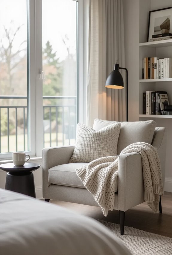 plush cushion and ladder