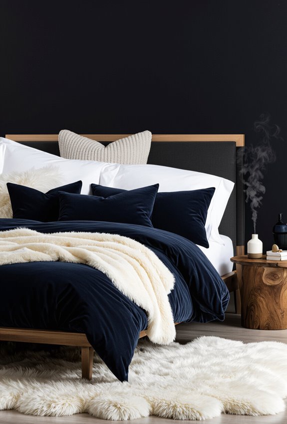plush textiles for cozy comfort