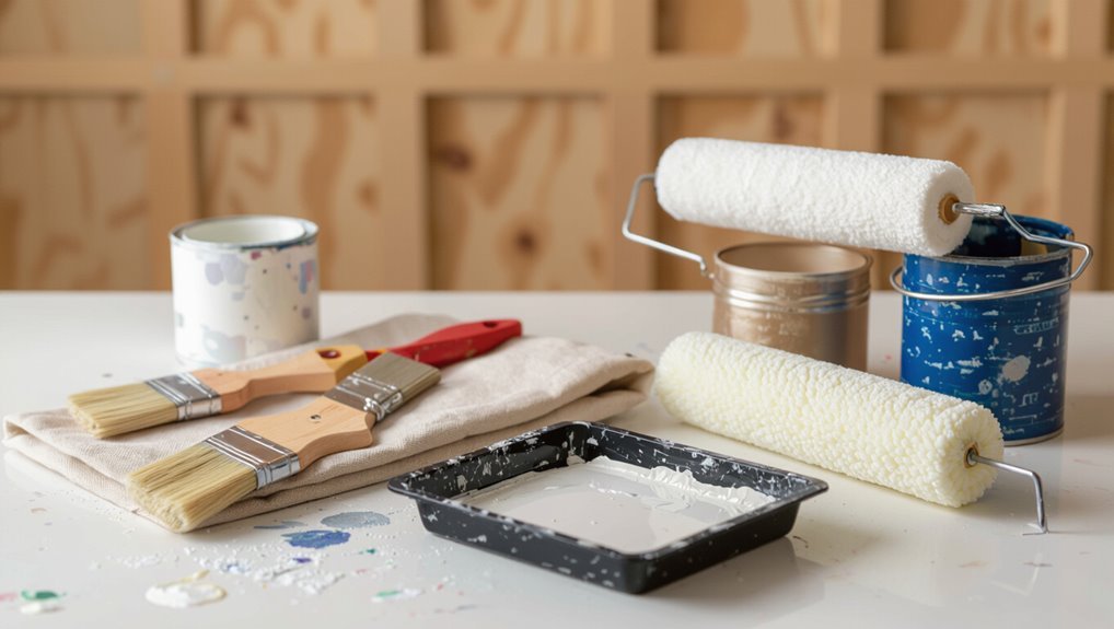 plywood ceiling painting essentials