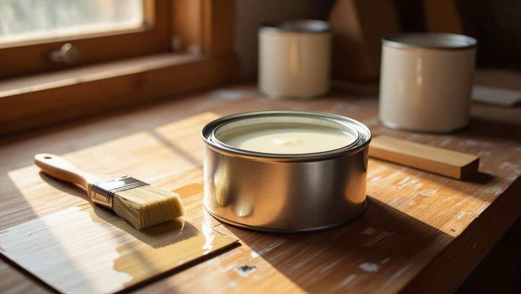 polyurethane over latex paint