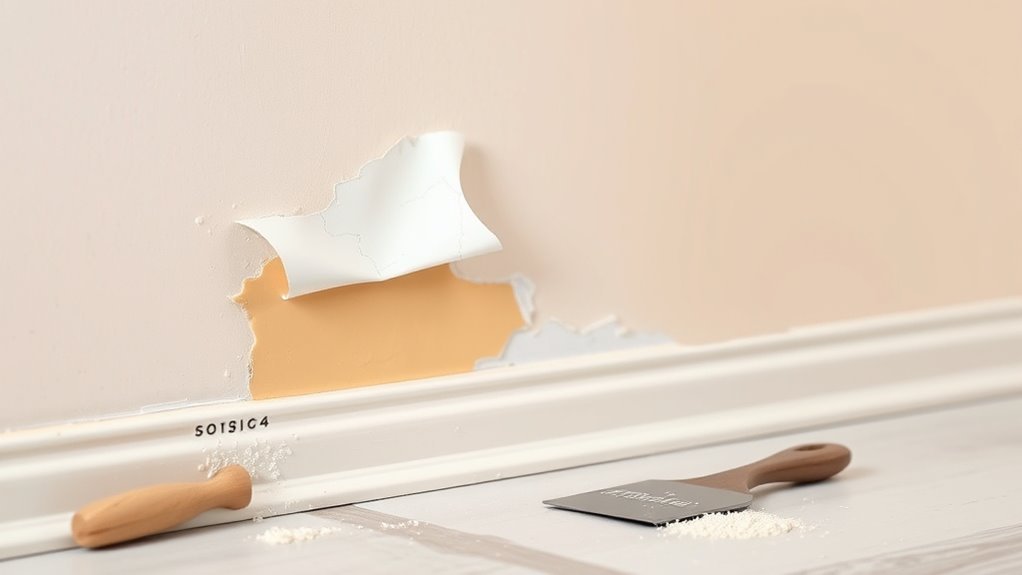 poor surface preparation causes peeling