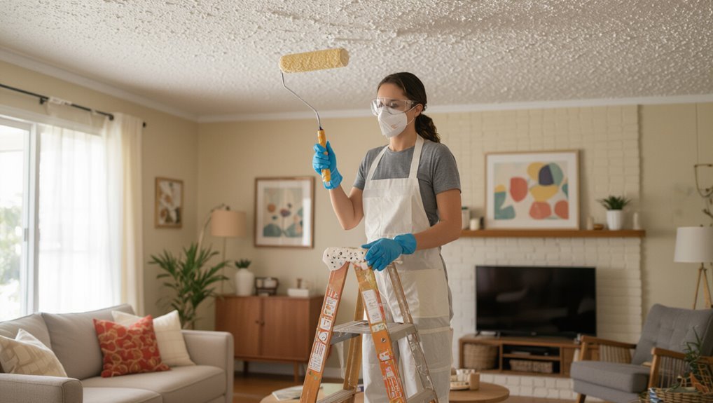 popcorn ceiling maintenance guide