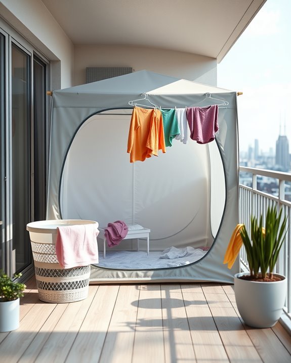 portable balcony drying solution