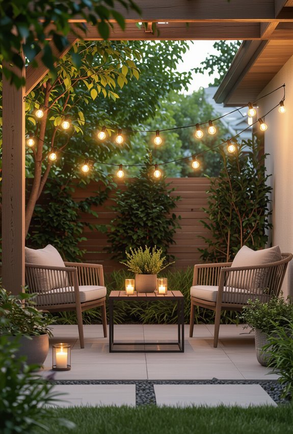 portable battery powered string lights