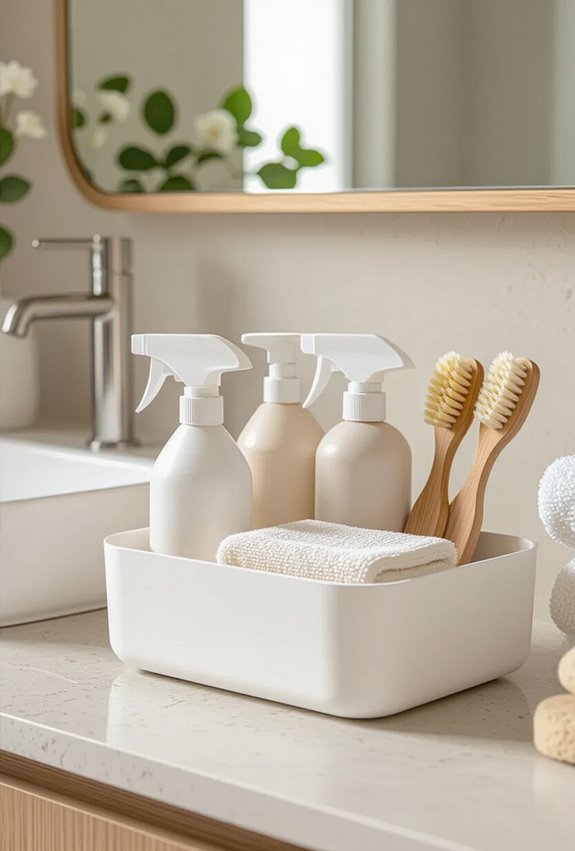 portable caddy for cleaning