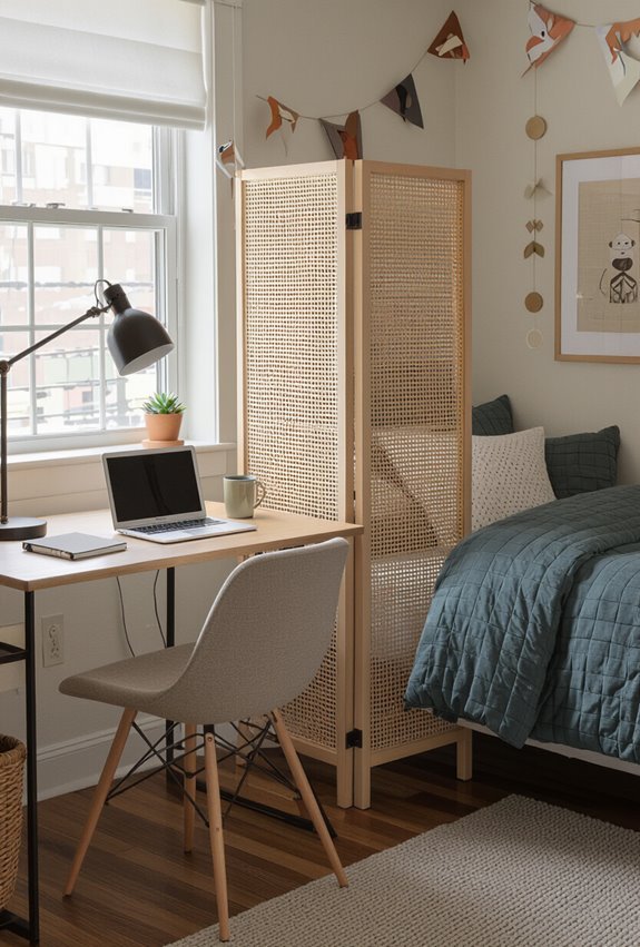 portable dividers create zones