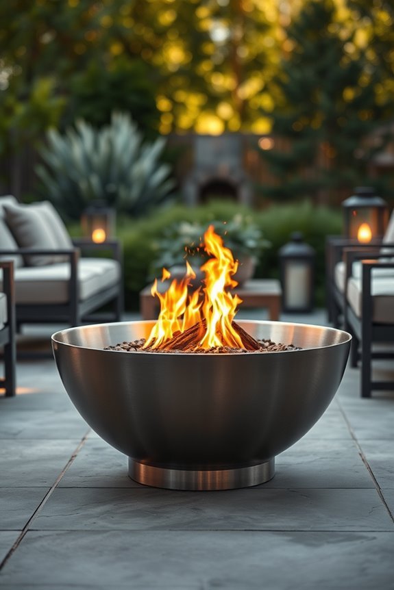 portable fire bowl safety