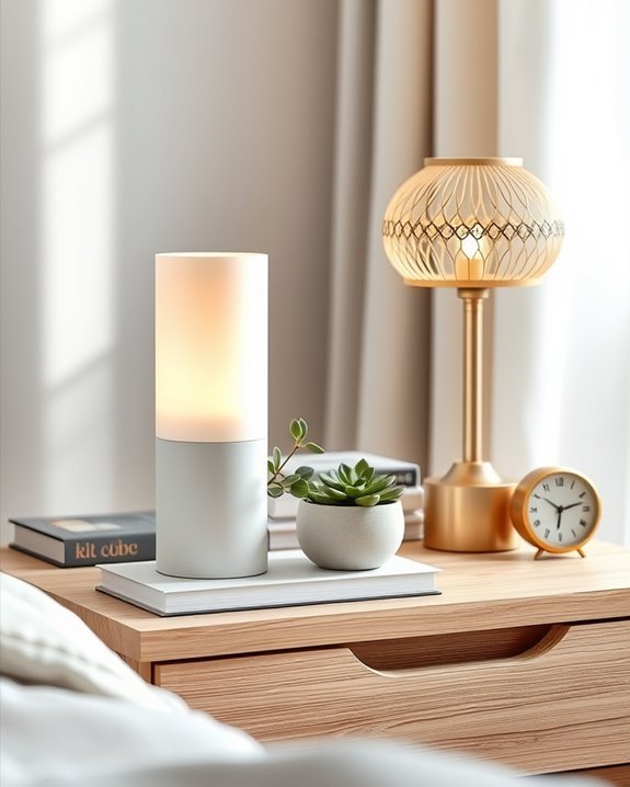 portable flexible bedside lighting