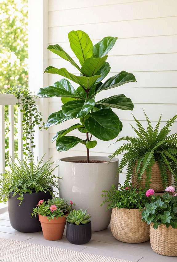 portable planters for flexible styling