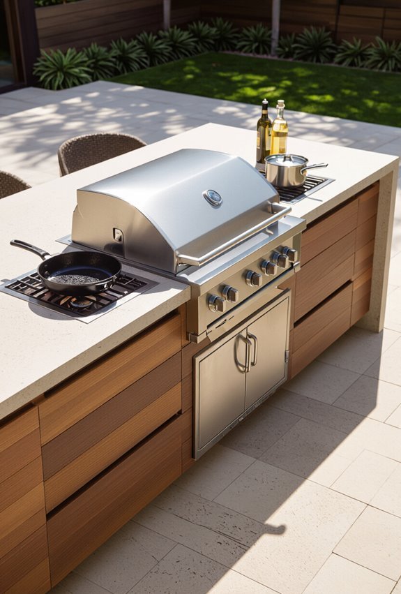 portable side burner for sauces