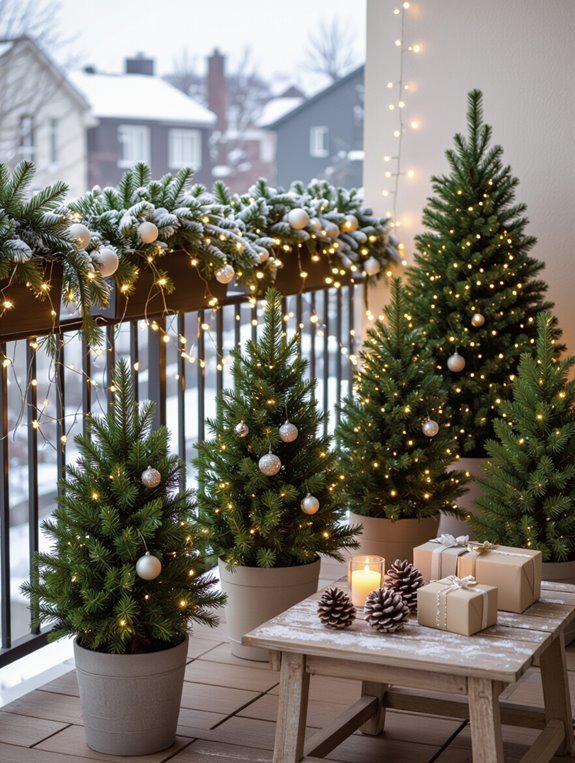 potted trees for balconies