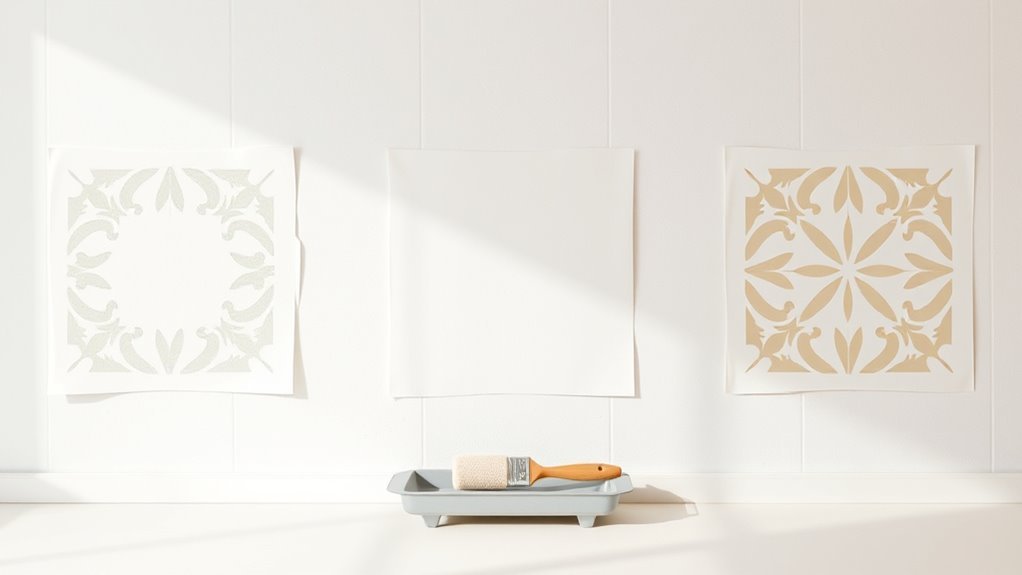 pounce roll brush techniques