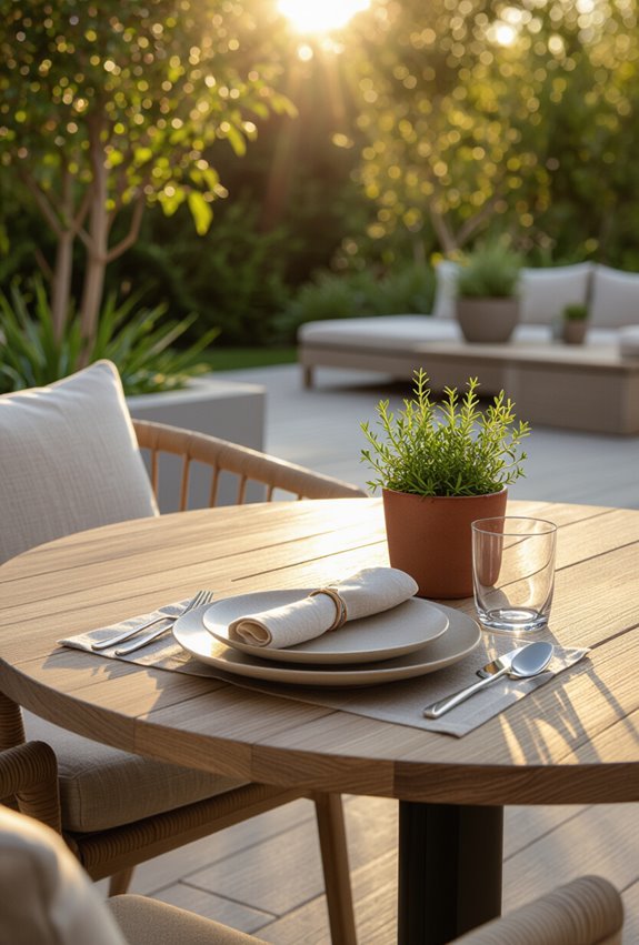 practical outdoor dining optimization