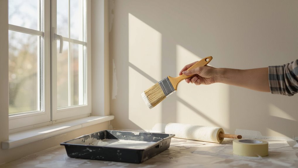 precise brushwork for painting