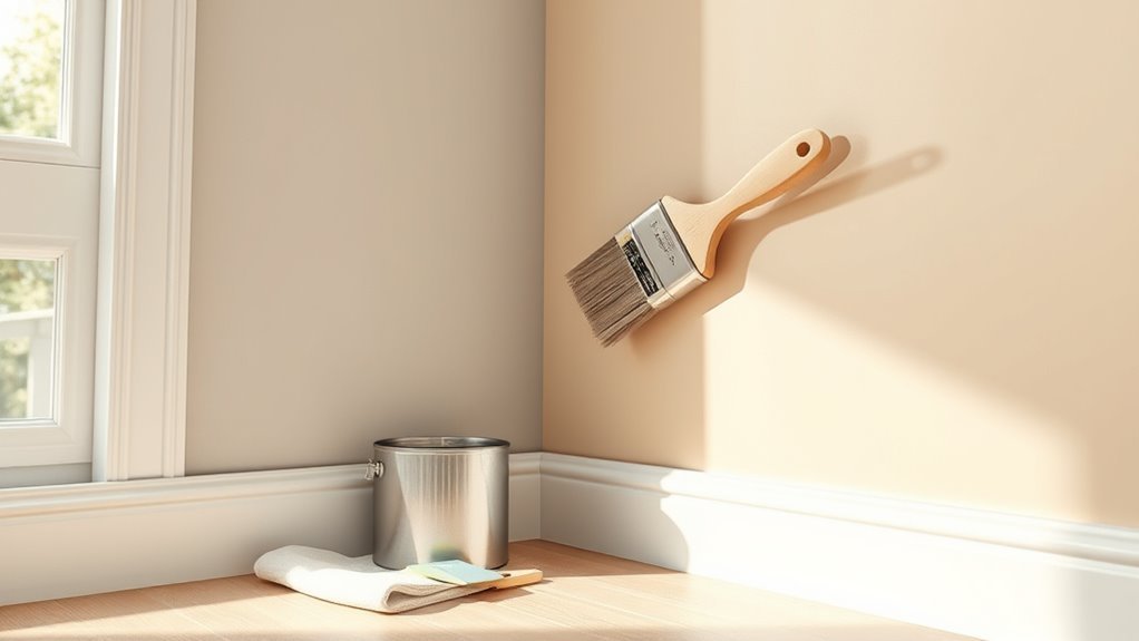 precise edge painting technique