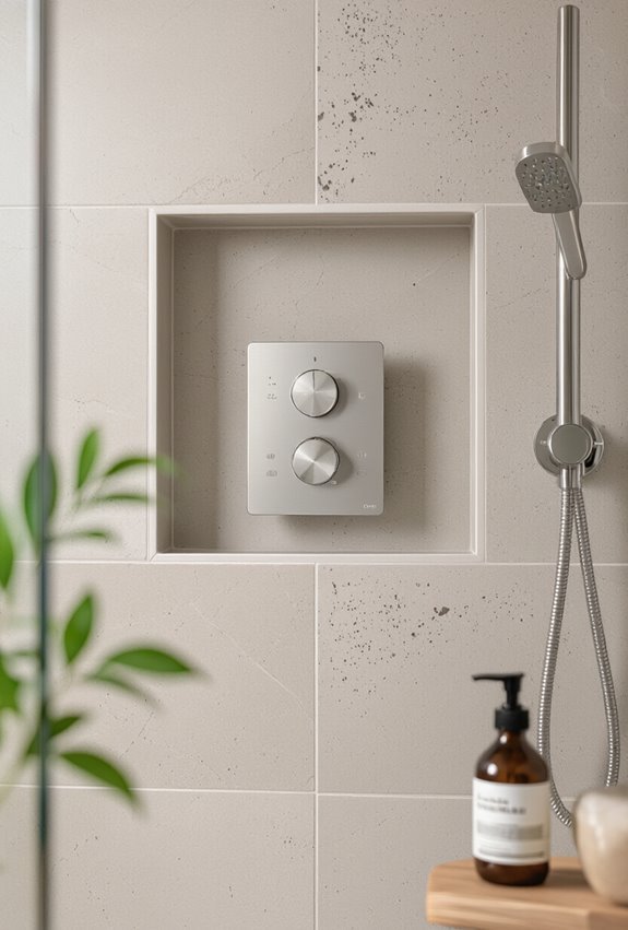 precise programmable smart shower controls