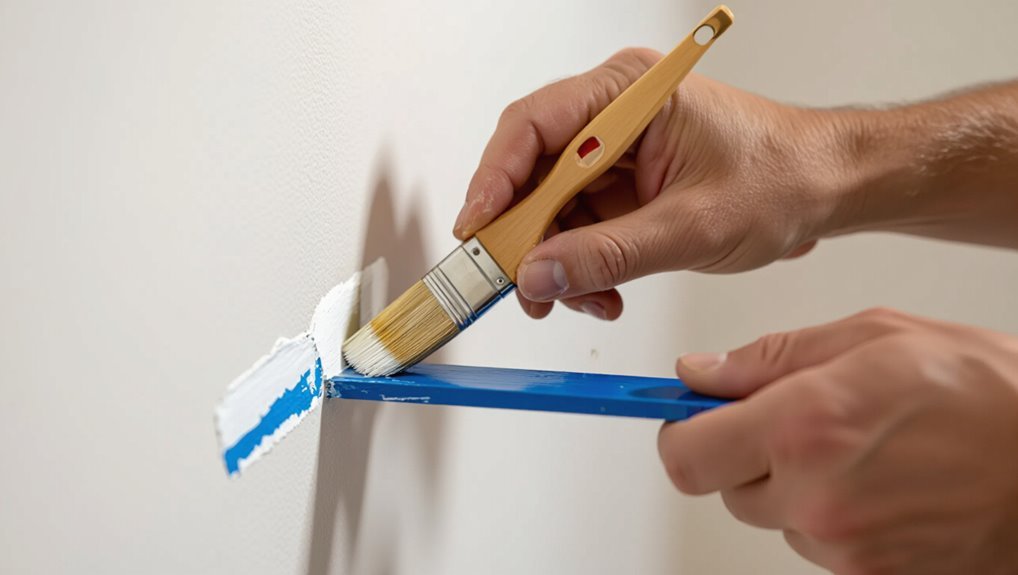 precision painting edge technique