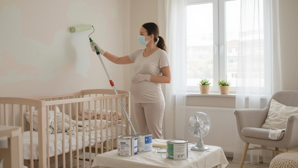 pregnancy painting safety tips
