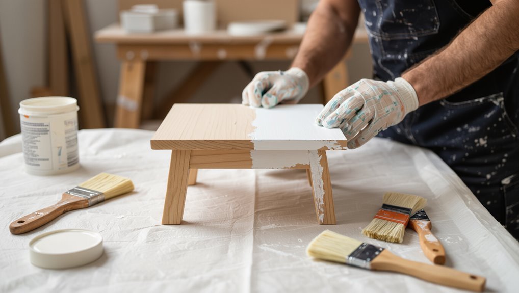 prep prime paint cure