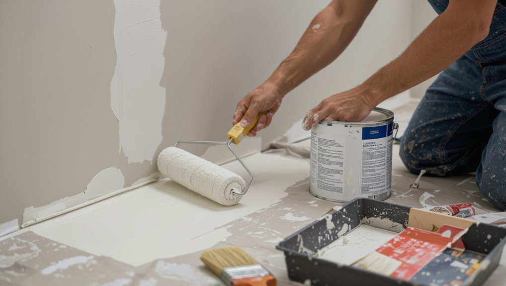 prep prime paint inspect