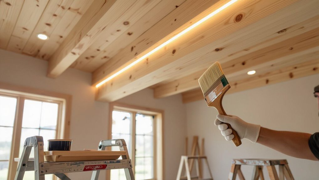 prep sand paint finish