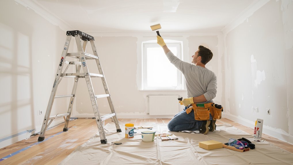 prepare clean prime paint